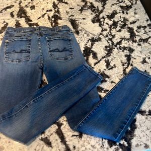 7 for all mankind Jeans ‘The Skinny’ size 27